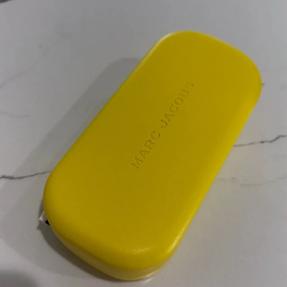 Marc Jacobs Brown Sunglasses with Yellow Case